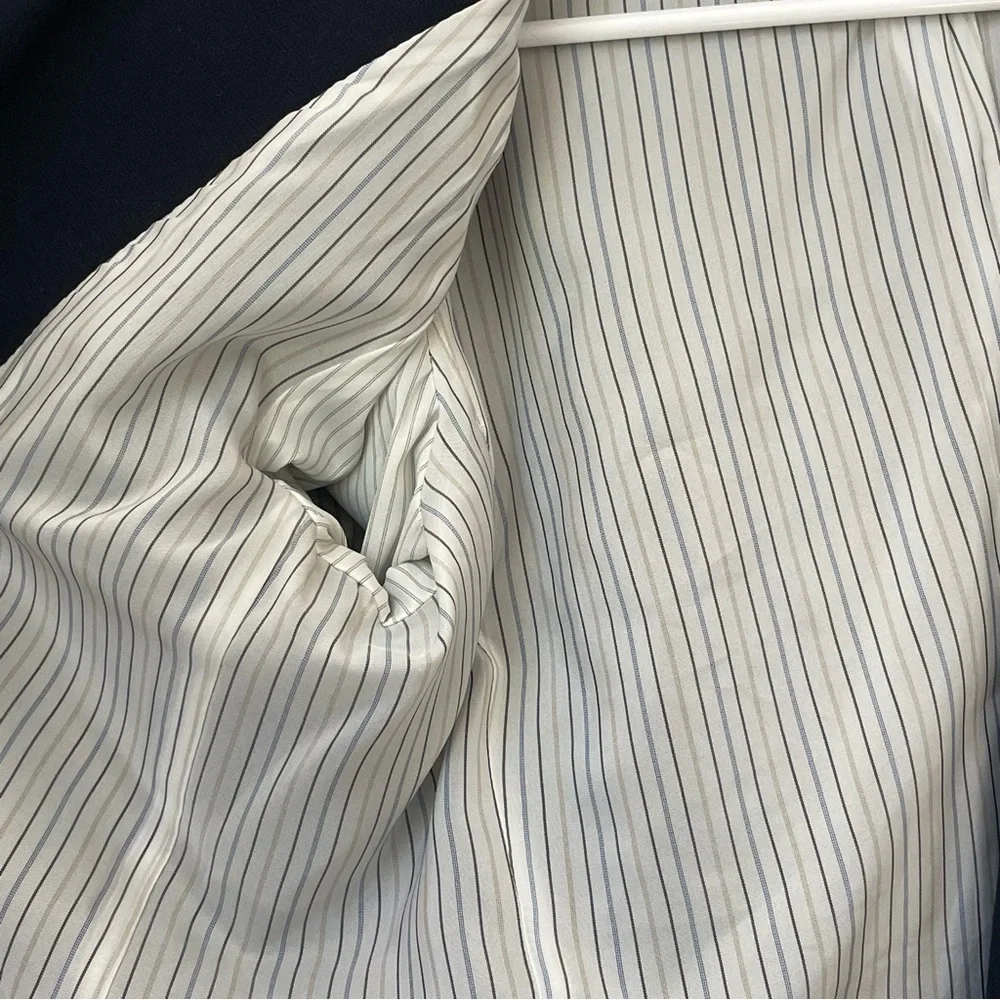 Veronica Beard Nevis Blazer Jacket Navy Blue Size 4 - Picture 6 of 12